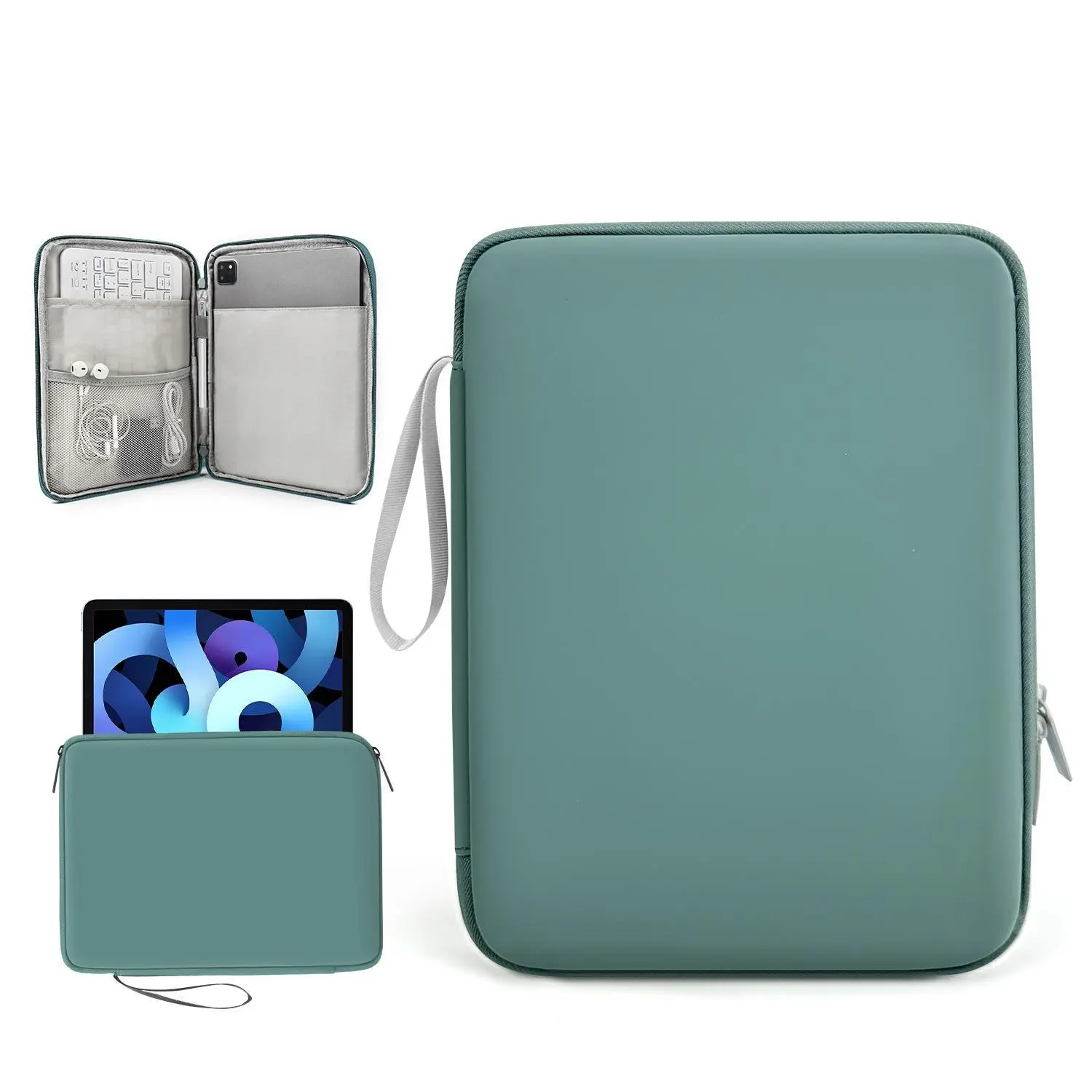 Tablet Cases Bag Sleeve 7.9-12.9 Inch Tablet pouch for IPad air case Pro Samsung Xiaomi Tablet pouch Shockproof  Multi Pockets