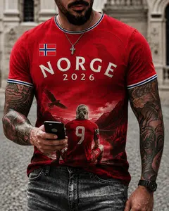 Erling Haaland Norway HG Shirt Norge Soccer Shirt Unique Gift For Brother