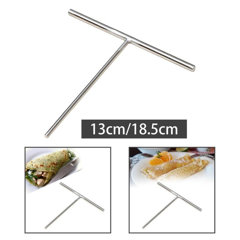 Crepe Spreader Pancake Cooking Tools T Shaped Crepe Tool for Kitchen Home