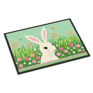 Easter Bunny Rabbit Indoor or Outdoor Mat 24x36 VHA3023JMAT