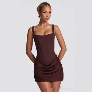 Graceful Tube Mini Dress