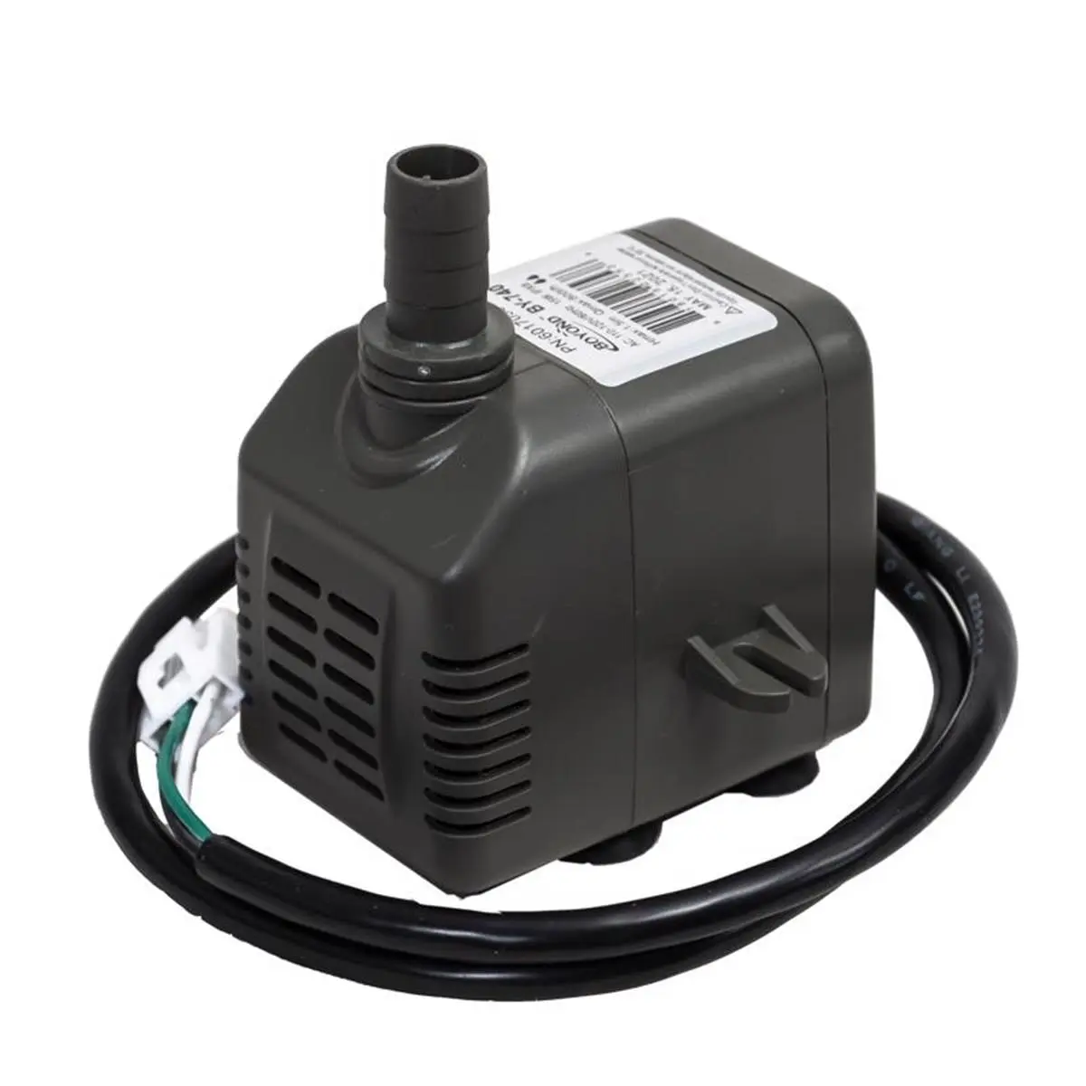 212 MAIN Portable Evaporative Cooling Pump, Plastic Outdoor Cooler Accessory for Camping, Operates in 1/2 in. Water, 360 GPH, Black