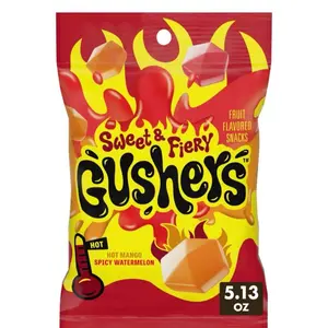 Gushers Sweet & Fiery Hot Mango and Spicy Watermelon Fruit Flavored Snacks 1 Bag 5.13 oz