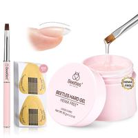 60g Clear & 100Pcs Nail Form & 1 Nail Art Pen