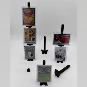 Tier Trading Card Stand - Vertical Display Solution for Collectors with 3D Printed Screw-On Top Base