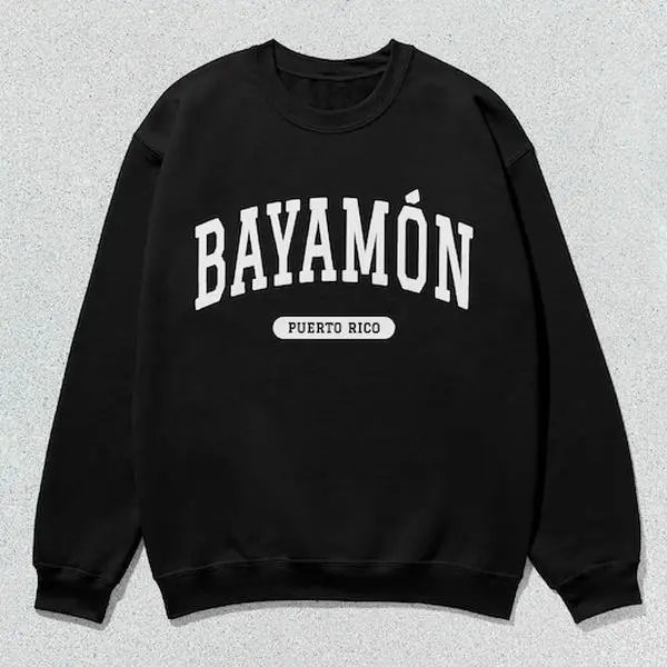 Bayamón Sweatshirt Puerto Rico Collegiate Crewneck Sweater Unisex