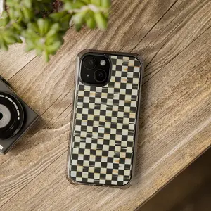 Mackenzie Childs Spindle Check Phone Case for iPhone 11–17 Series