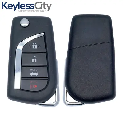 Keyless Entry Remote Car Key Fob Shell Replacement For HYQ12BDM – Includes Case Only – KeylessKing*