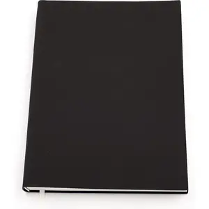 Large Thick Journal Notebook,Lined Papers,A4 8.4x11.4 inches,416 Pages,Soft Faux Leather Cover (Black,Ruled)