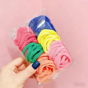 Women's Hair Ties No Crease, High Elasticity Gentle Ponytail Holders, Strong Stretch No Damage Hair Bands, Soft Everyday Hair Accessories.