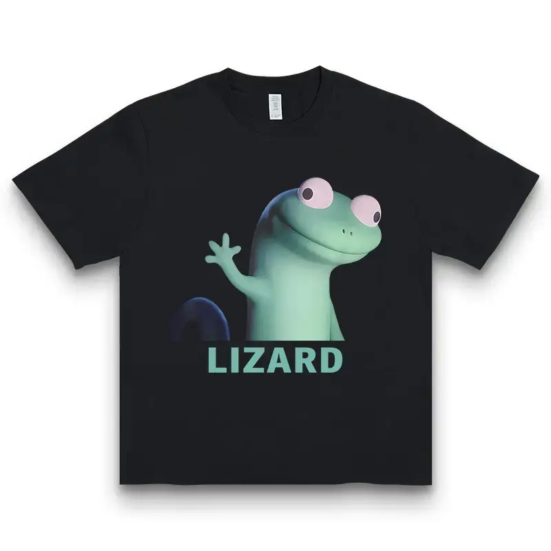- Viral Lizard Meme Tshirt Golf Gift T-Shirt For Men And Women