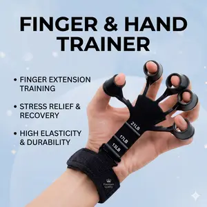 Adjustable grip strength trainer for arm strength training for men, professional fitness equipment for students, finger rehabilitation training, arm and wrist muscle exercise