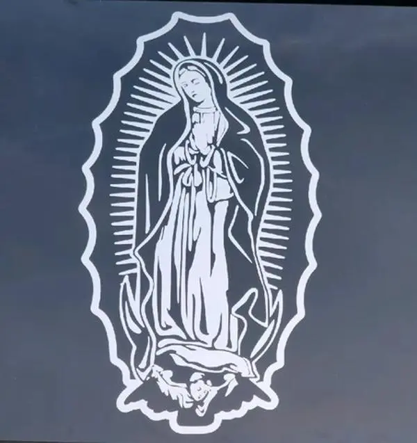 Virgen De Guadalupe Car Sticker