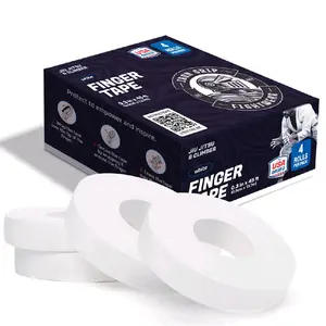 Iron Grip Fightwear Premium Finger Tape White (0.3 in x 45 ft) – Jiu-Jitsu & Grappling Athletic Tape Work Out