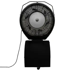212 MAIN EcoJet 030403 Mist Cooler, 18 gal Cyclone Reservoir, Black, Cooling Standing Fan, Portable Tower Design, Cools Up to 800 Sq Ft, Portable Tower Fan