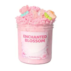 Enchanted Blossom | Crunchy Snow Fizz Slime
