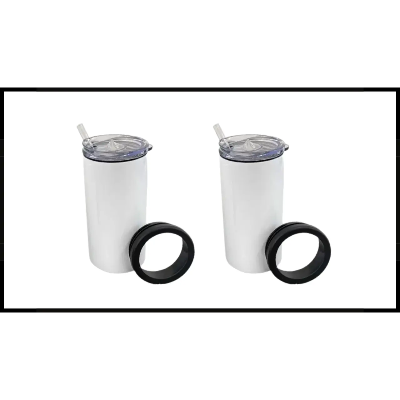 12oz Skinny 2 in 1 Can Cooler - Sublimation
