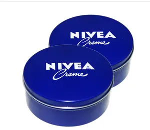Genuine Authentic German Nivea Cream Metal Tin 250ml (2 pack) Body Care Moisturizer Enriched Dry Moisture Comfort Hydrating