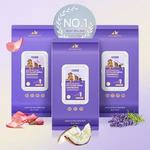 Glove Wipes 60 PCS  Coconut&Rose&Unscented