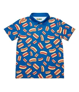 Boy's Hot Dog Golf Polo Boy's Hot Dog Golf Polo