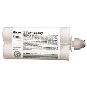 Devcon 400 mL Cartridge Two Part Epoxy 8 to 12 min Working Time, 2,250 psi Shear Strength 14355