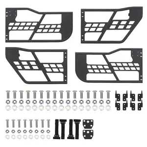 GARVEE Off Road Tubular Trail Doors Compatible with Bronco 2021-2023 - Set of 4 Front & Rear Tube Half Doors for Offroad Adventure (Not Include Sideview Mirrors)