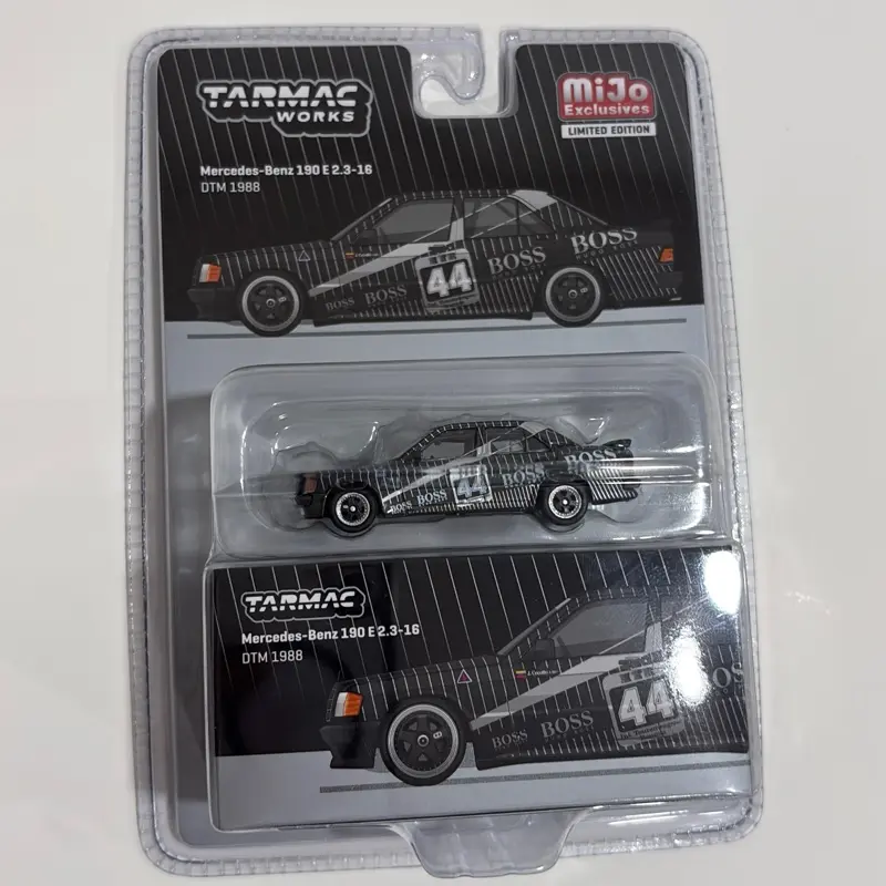 Tarmac Works 1:64 Scale Mercedes-Benz 190 E 2.3-16 Die-Cast Collectible Car Model