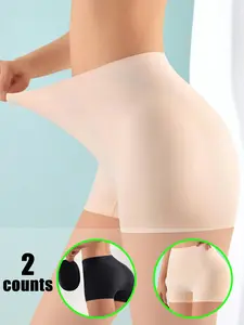 Women's High Elasticity Compression Shapewear Shorts with Detachable Hip Pads, Comfortable Breathable Smooth Underwear, Seamless Butt Lifting Panties