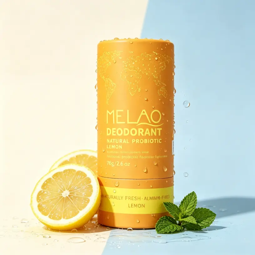 Lemon Scent Deodorant Stick, Gentle Odor Control For All‑Day Fresh, Suitable For Daily Workout Travel For Men & Women