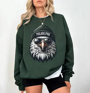 Philadelphia Football Sweatshirt, Vintage Philadelphia Football Gift Fans Tee, Sundays Cool Mascot Philadelphia Football Hoodie and Sweatshirt