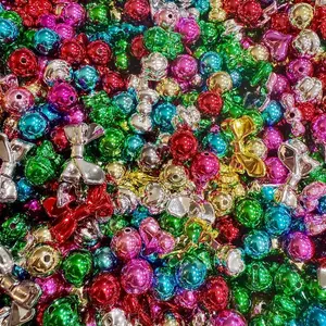 Metallic 16 mm Beads for Pens Bracelets or Phone Charms in Vibrant Colors