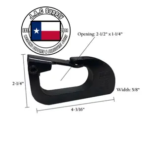 Weld-On "C" Hook With Keeper