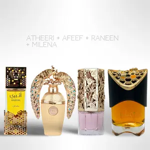 Atheeri + Afeef + Raneen + Milena Eau de Parfum – 4 x 100ml (3.4 fl oz) – Luxury Fragrance Bundle