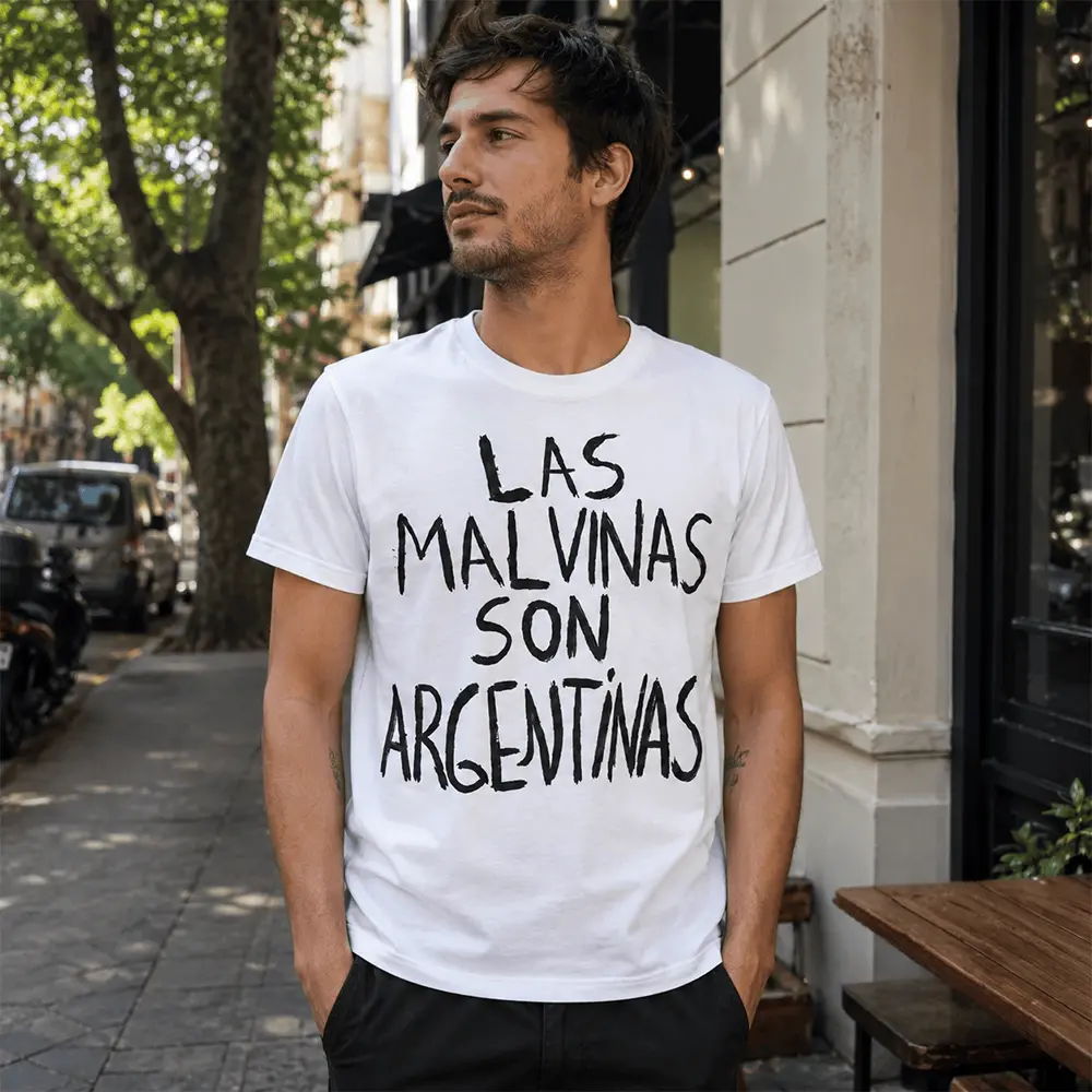 Argentina Merch Las Malvinas Son Argentinas Slogan T-Shirt Fans Gift Ideas - T-Shirt  HG