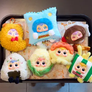 Cute Snack Themed Plush Blind Box, Collectible Mystery Stuffed Pendant, Soft Kawaii Toy for Teens, 1 Random Style tiktokshopspringglowup Blindbags Surprise Set Sealed Hobby Box