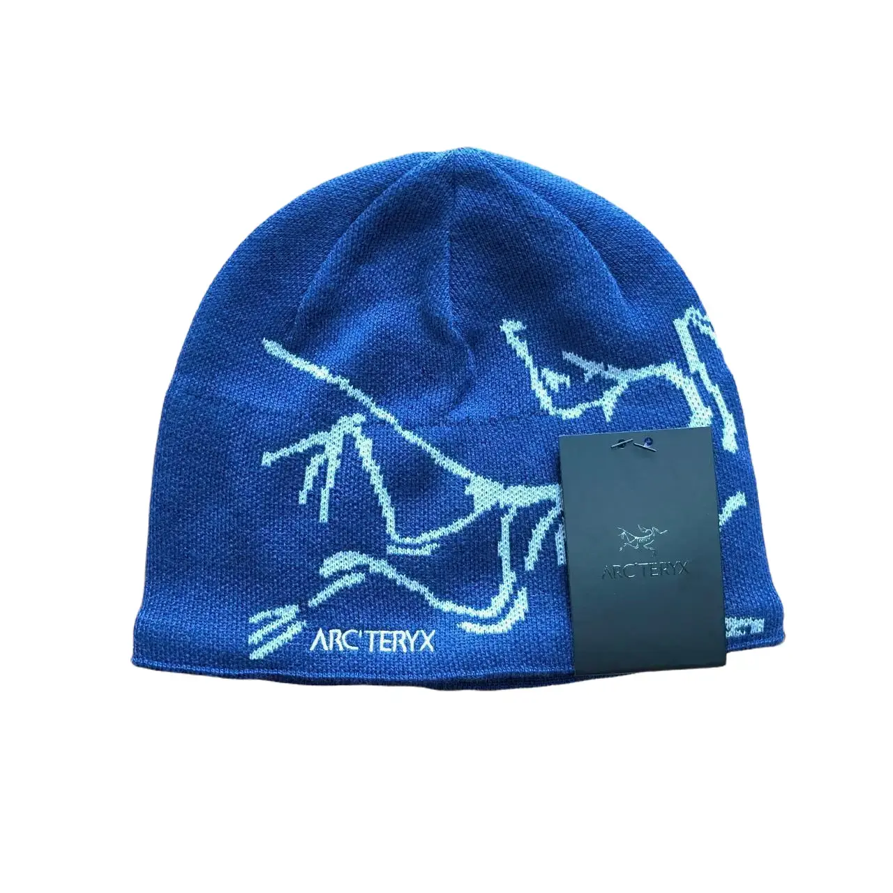 Arc'teryx Bird Head Toque - Frozen Peak - classic unisex winter beanie, breathable, comfortable blend of wool and recycled polyester, skiing, snowboarding, climbing & Outdoor Wear