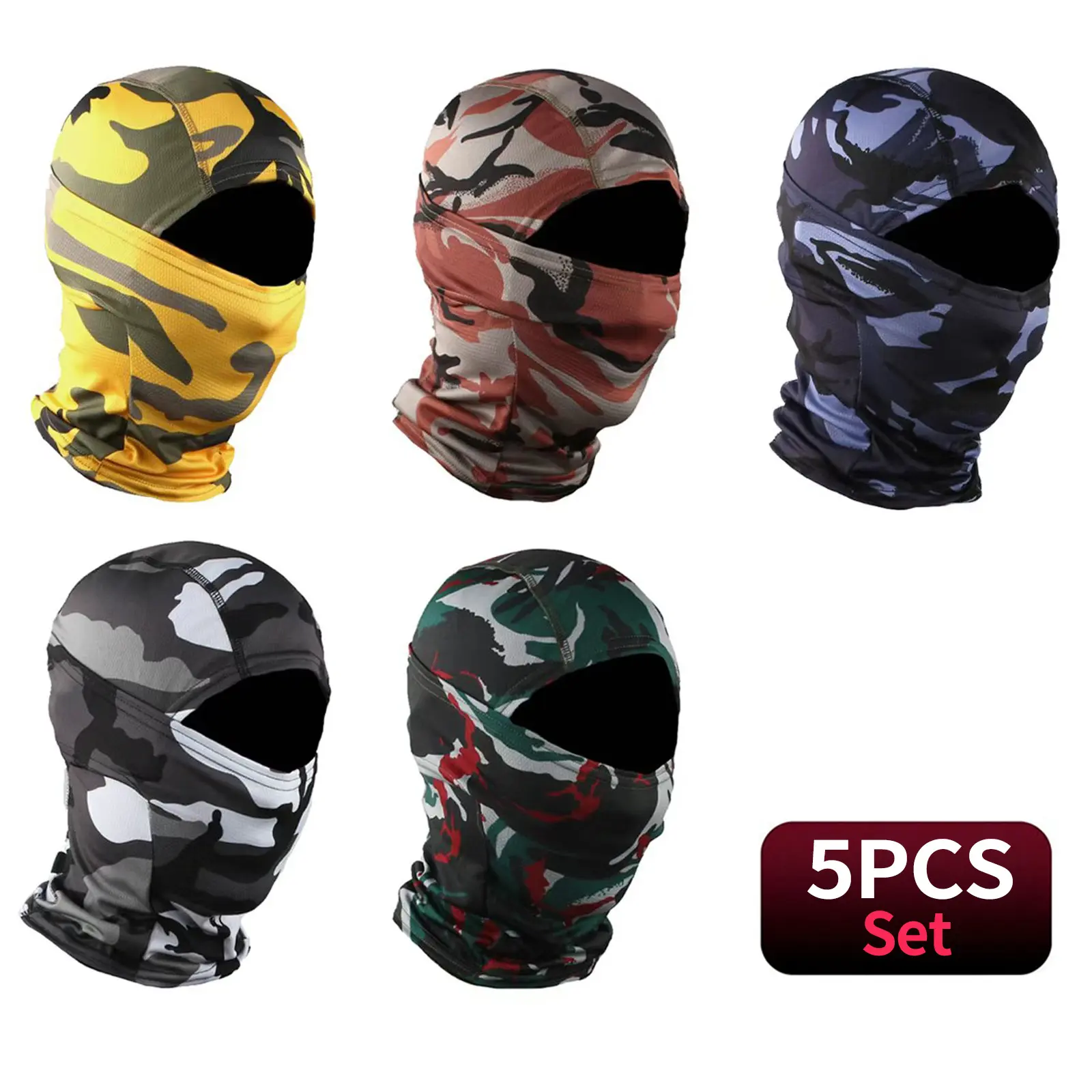 Balaclava UV Protection Face Mask Tactical Hood for Motorcycle Cycling Hiking Fishing Hunting Summer Sun Protection Headwear