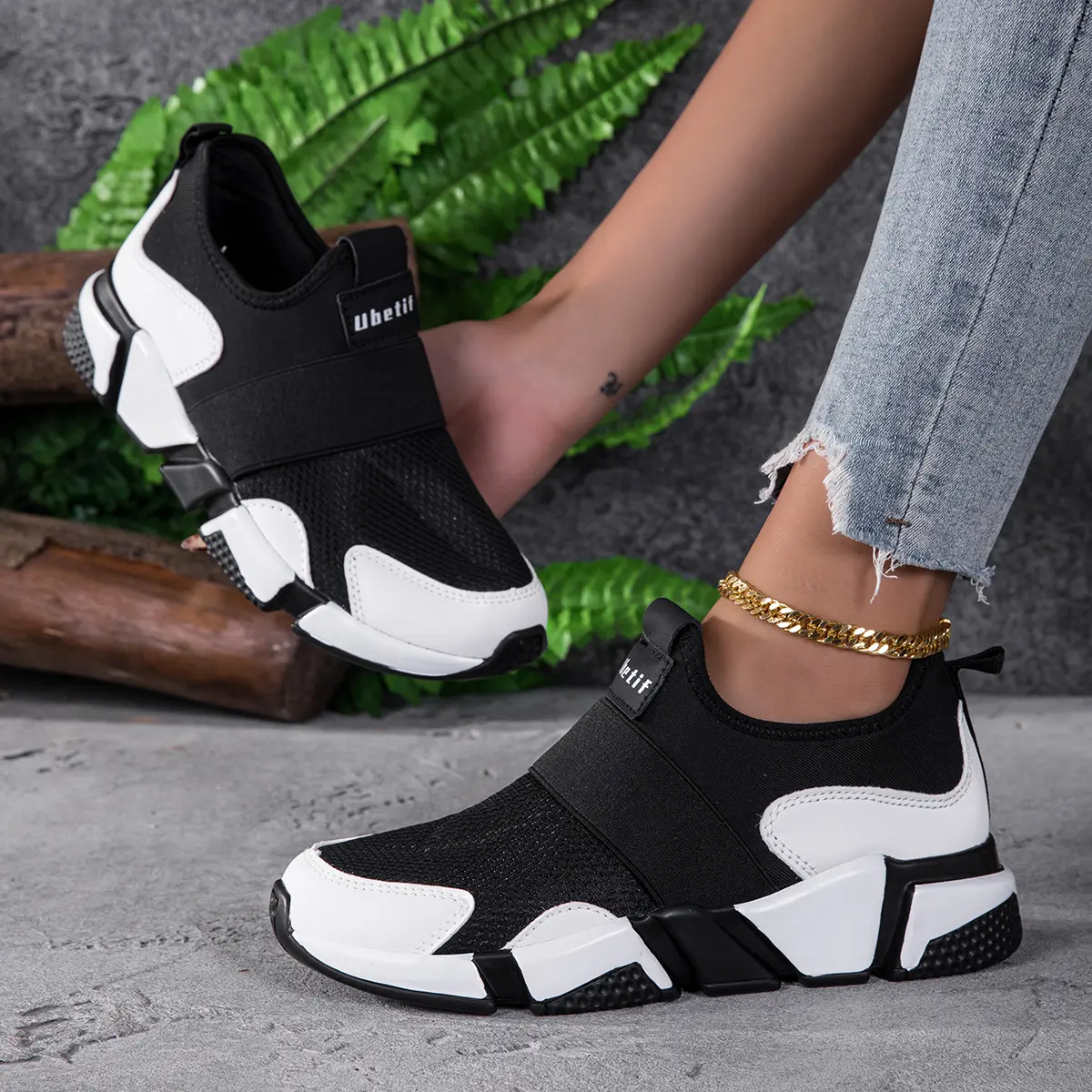 Women's Walking Shoes Cushion Running Shoes Comfortable Breathable Workout Gym Sports Athletic Sneakers Sporty Running Shoes