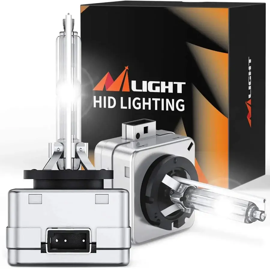 Nilight D1S 35W Power 6000K Brightness Diamond White Xenon Headlight Bulbs, Automotive & Motorcycle Replacement Bulbs Led Headlamp Car Accessories