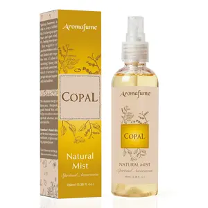 Copal Natural Resin Mist Spray by Aromafume | 100 ml / 3.3oz | Ideal for deep relaxation, spirituality & rituals | Made with Copal Resin from Mexico | Non-alcoholic, non-toxic & vegan