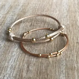 Amelia Gold Beaded Bracelets