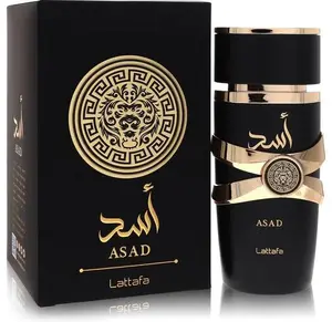 Lattafa Asad by Lattafa - Woody Amber Scent Luxurious Long Lasting Fragrance Tropical Woody Men's Perfume 2021 Launch Regular Edition