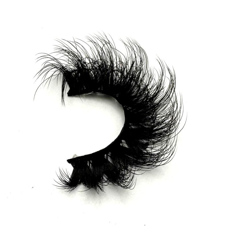 MKYDCG Dramatic Long Thick Volume 12 Pairs Cat Eye Lashes Fluffy Faux Mink 8D Wispy False Eyelashes Makeup Cosmetic Enhancer