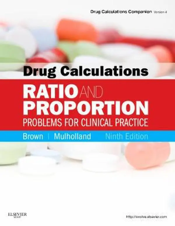 USED-Drug Calculations: Ratio and Proportion Problems for Clinical Practice by Meta Brown RN  Med (Paperback)