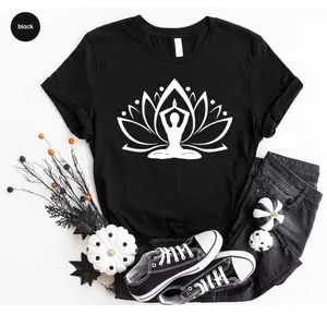 Yoga Gifts, Flower Shirt, Yoga Shirt, Positive Shirt, T-Shirt, Spiritual Shirt, Yoga Outfit, Women Shirt, Gift for Her Sweatshirt, Hoodie, Comfort Colors