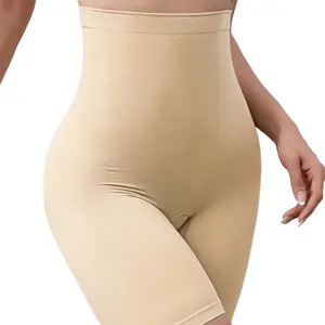 Mobeso High Waisted Seamless Shaping Shorts for Women Body Shaper Thigh Slimmer Basic Minimalist Womenswearchristmas gift ideas Shapewear Leg Compression