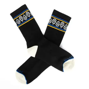 Habitat Skateboards Socks Geo Black