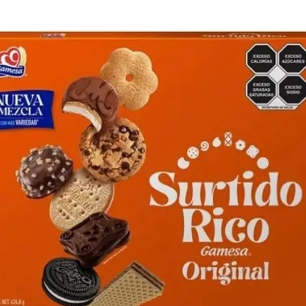Gamesa Original Assorted Biscuit Pack, Traditional Mexican Snack (Surtido Rico)