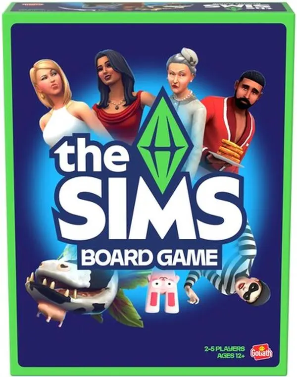 Goliath Games The Sims Simulation Tabletop Board Game Set - Unisex Toys & Hobbies, Ideal for Puzzle Enthusiasts, Unisex Names Included