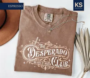The Desperado Club Comfort Colors T-Shirt, New Achievement Carl Shirt, Fantasy Booktok Gift, Dungeon Crawler Carl Tee, Gift For Him, Gift For Her, Classic Styles, Never Go Out of Fashion